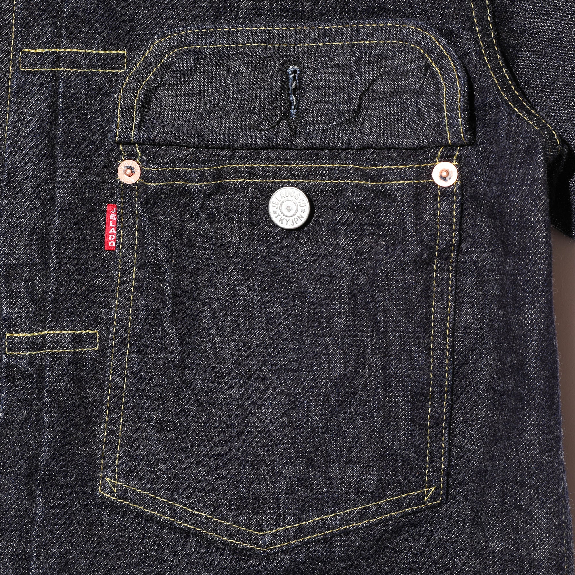 JELADO Age of Longing Black Tag 407EXX Size34(XS)~38(M) Denim JKT【JP94