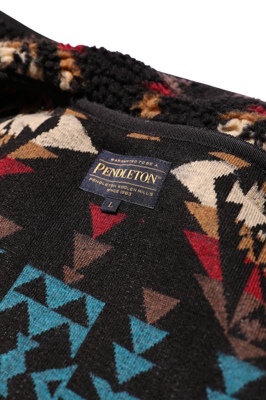 PENDLETON Boa Standard Blouson Black x Red【MN-1475-5010】