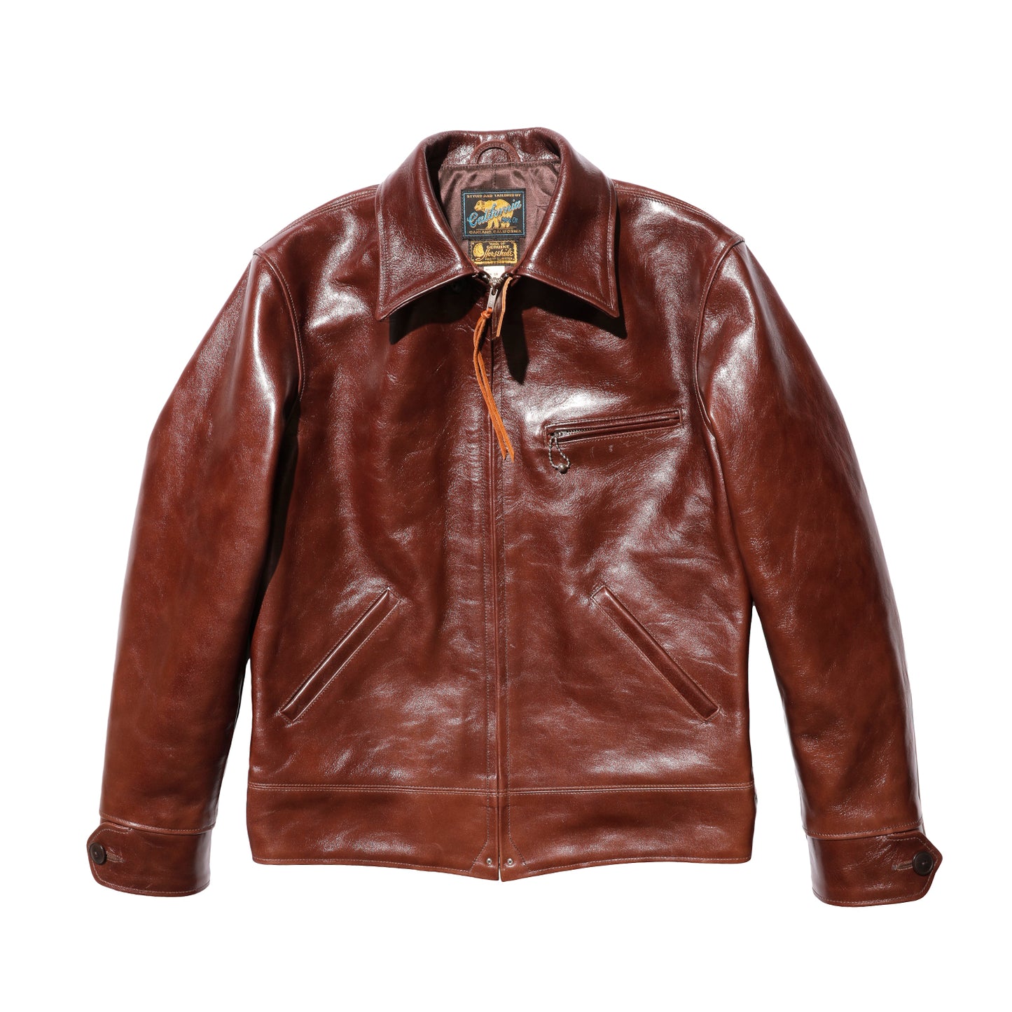 Rainbow Country 30's Style Horsehide Sports Jacket “HERCULES” TABACO BROWN JELADO Special [RCL-10013H-J25]