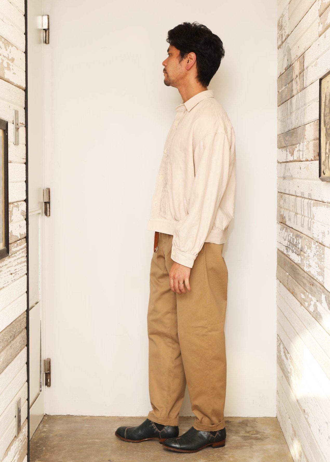 The 2 Monkeys French Work Blouse （フレンチワークブラウス）【TM01444】