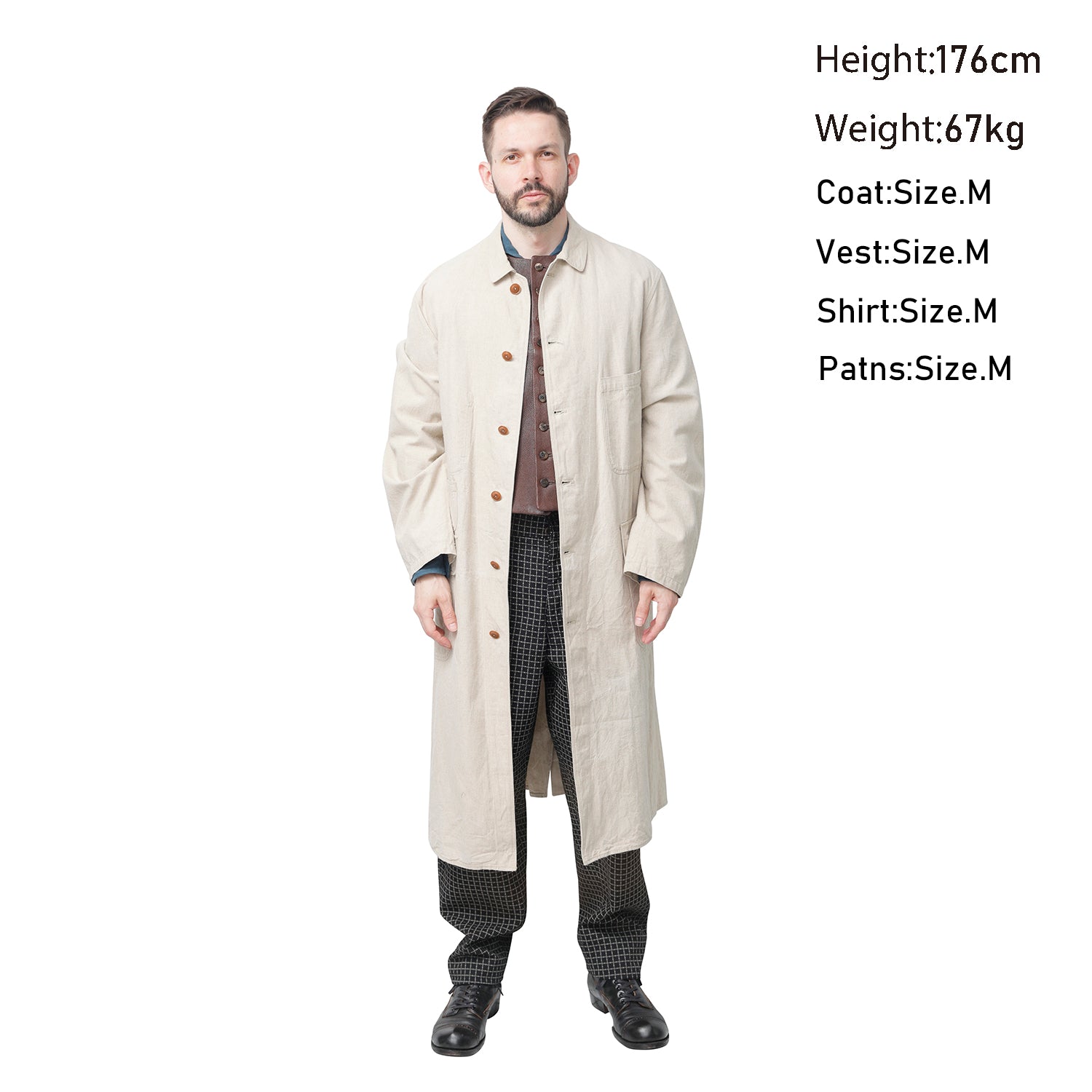 The 2 Monkeys Métis Duster Coat【TM13451】 – JELADO