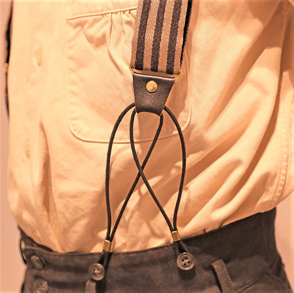 The 2 Monkeys Suspenders【TM83635】