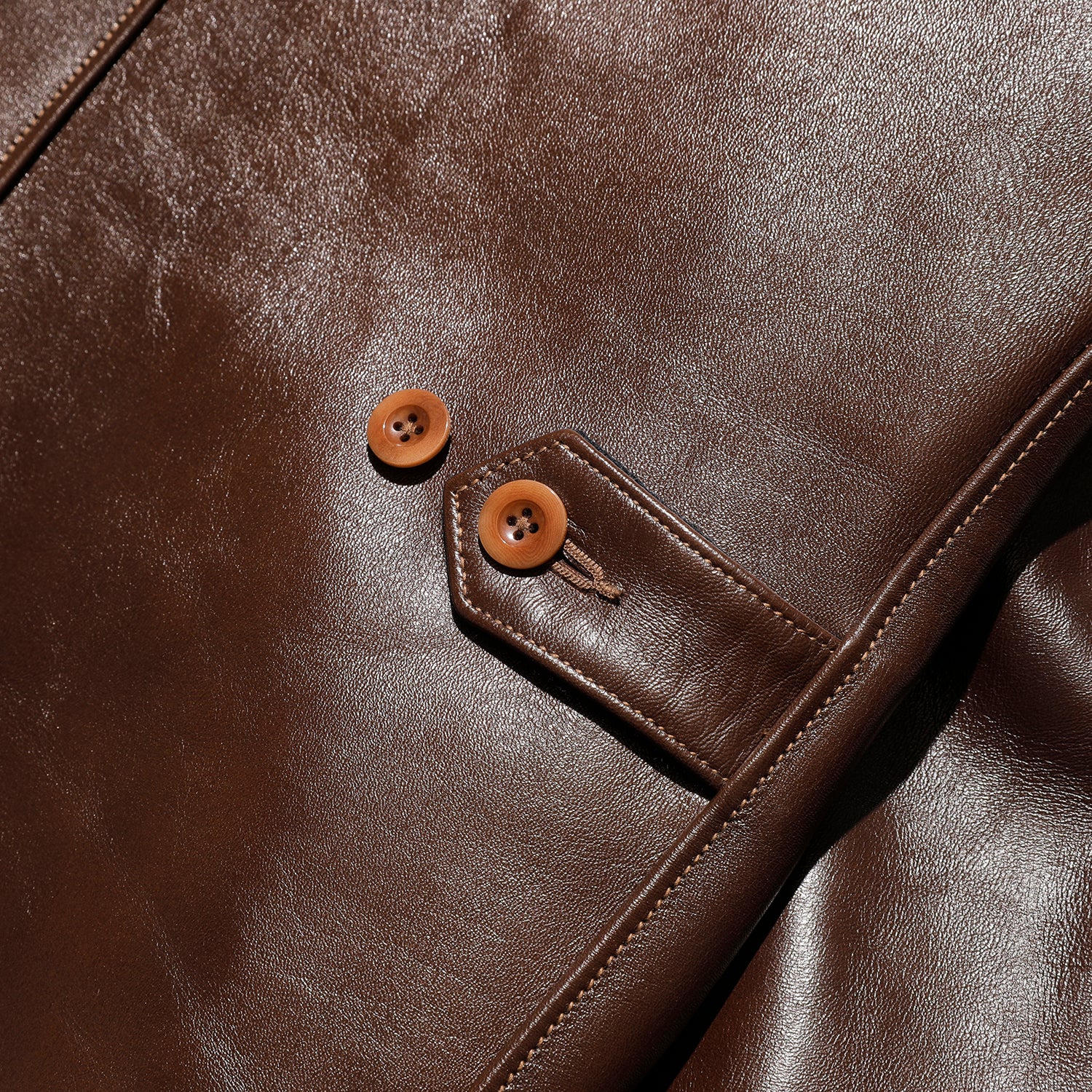 COLIMBO STOCKMANS' LEATHER COAT -30's Style Leather Work Coat