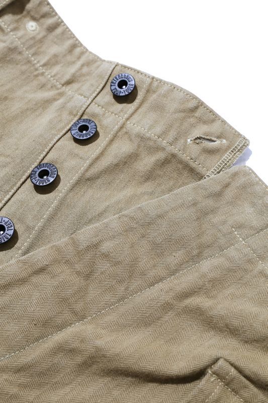 COLIMBO "Original Trench Digger Pants"-Classic Herringbone Twill- Khaki【ZU-0218】