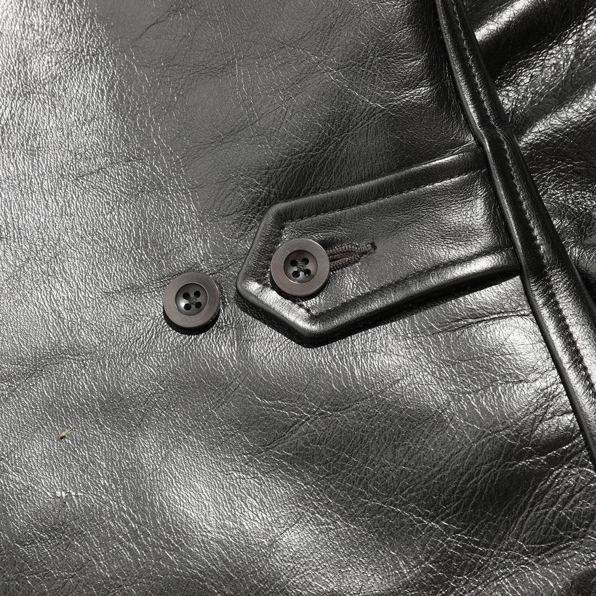 COLIMBO STOCKMANS' LEATHER COAT -30's Style Leather Work Coat- Horse H ...