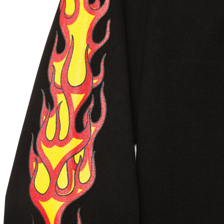 【Coming Soon】 Flame Sleeve Tee【AB11207】