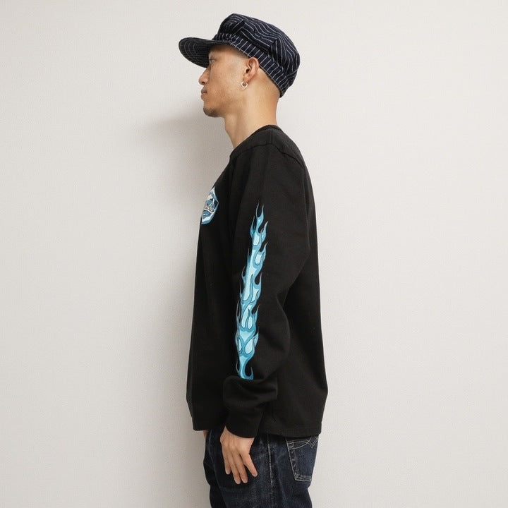 Flame Sleeve Tee【AB13233】