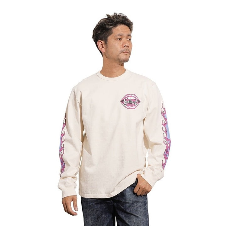 【Coming Soon】Flame Sleeve Tee【AB21234】