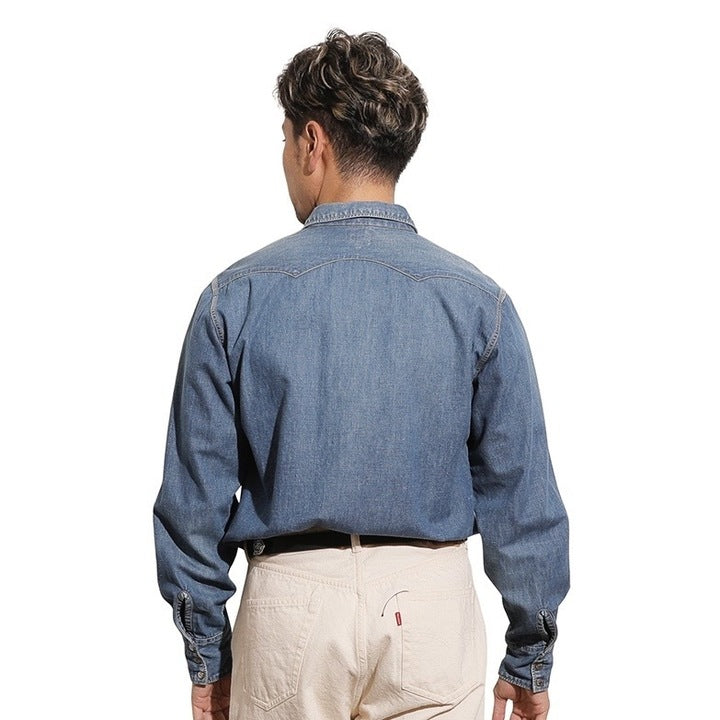 【Coming soon】Faded Denim Vaquero Shirt【JP21128】