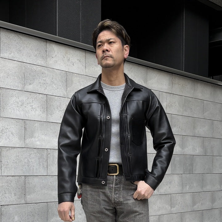 JELADO 44Leather Jacket(44レザージャケット) Horse hide Semi-aniline Finish【JP94409】