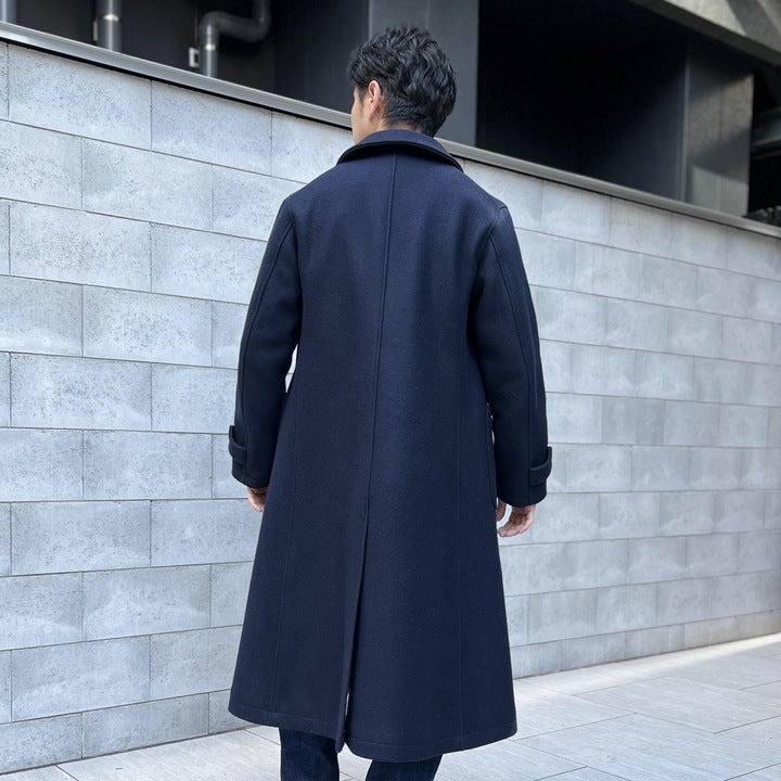 The 2 Monkeys Long-A Wool Over Coat【TM03434】