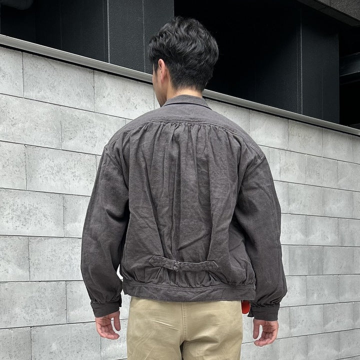 The 2 Monkeys French Work Blouse 【TM11451】