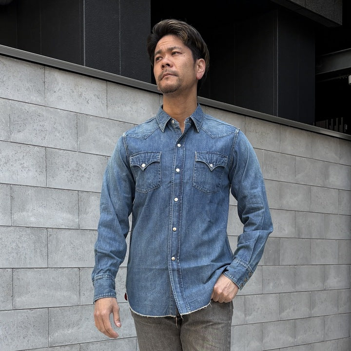 Faded Denim Vaquero Shirt【JP21128】
