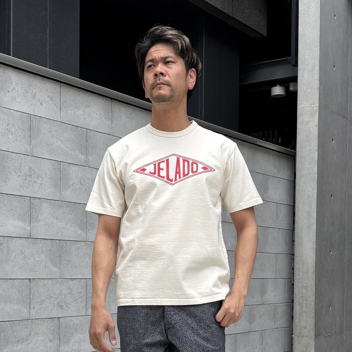 JELADO  Official Tile Logo Print Tee【AB94240】