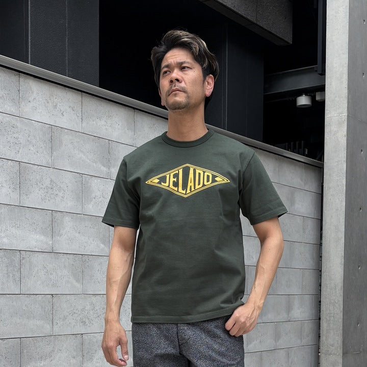 JELADO  Official Tile Logo Print Tee【AB94240】