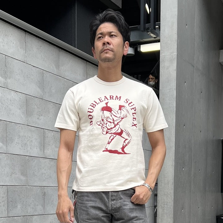 Doublearm Suplex Tee 【AB11210】