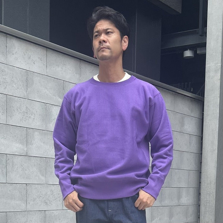 Warmup Reverse Weave Crew Neck Sweat【AB12241】