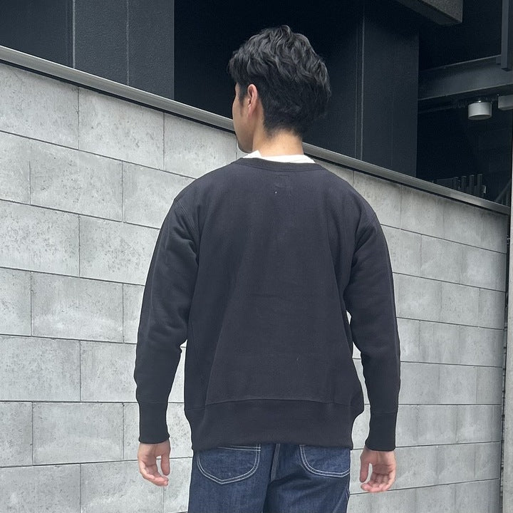 Warmup Reverse Weave Crew Neck Sweat【AB12241】