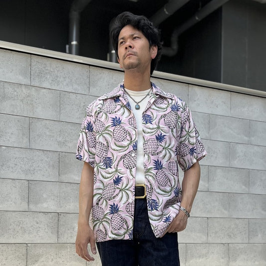 Kona Bay Hawaii 　Modern Pineapple Purple【BK-UA2302】