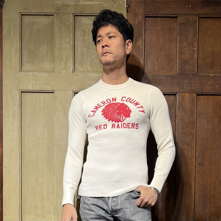 Mega Thermal Red Raiders Print【AB12233】　