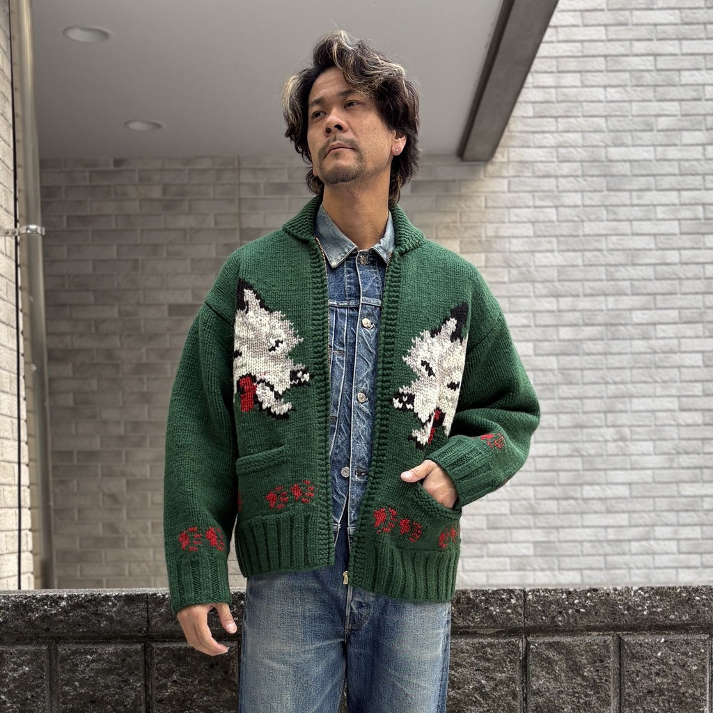 Cowichan Style Sweater WOLF【JP23806】