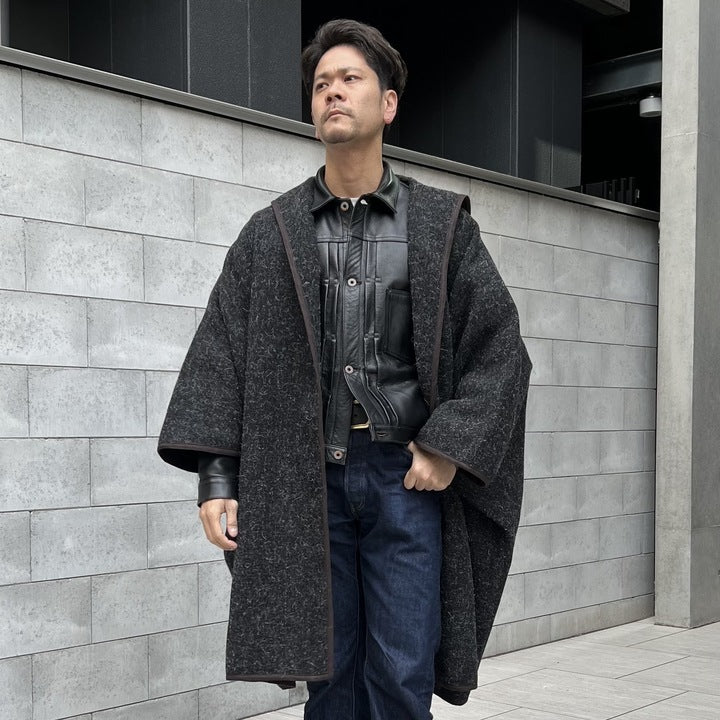 The 2 Monkeys Montagnard Poncho【TM12443】