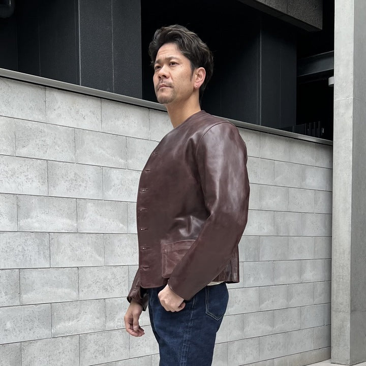 The 2 Monkeys Leather Waistcoat【TM83434】 – JELADO