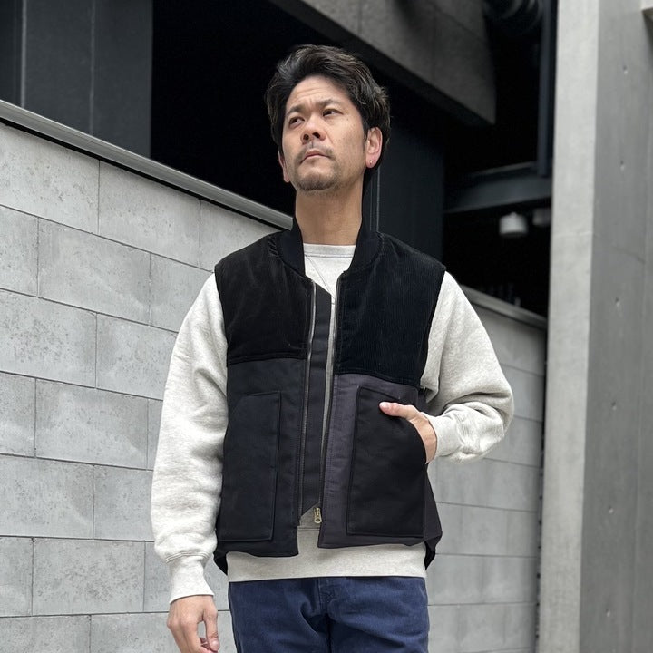 Padded Vest Black【JDG23539】
