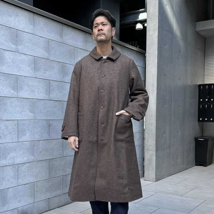 The 2 Monkeys Long-A Wool Over Coat【TM13454】 – JELADO
