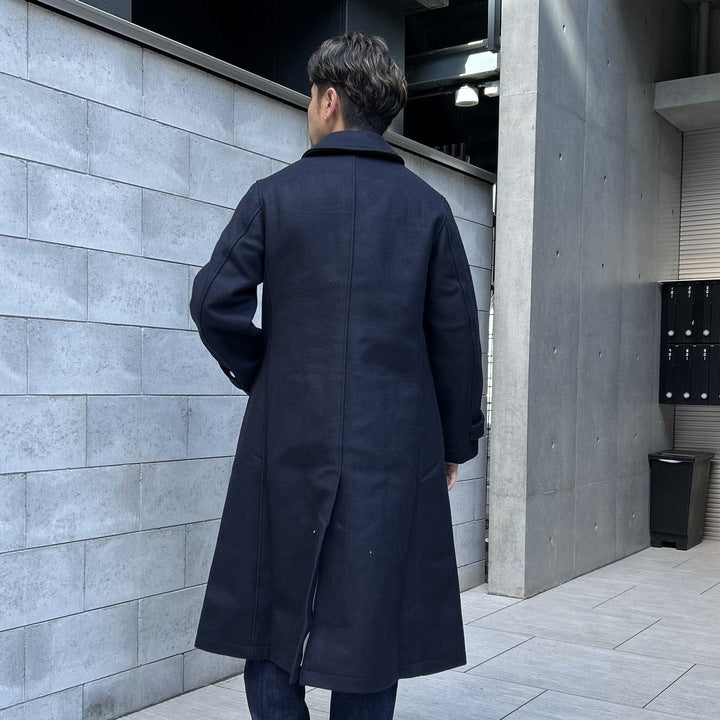 The 2 Monkeys Long-A Wool Over Coat【TM13454】