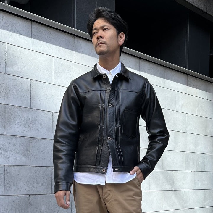 JELADO 44Leather Jacket(44レザージャケット) Horse hide Semi-aniline Finish【JP94409】