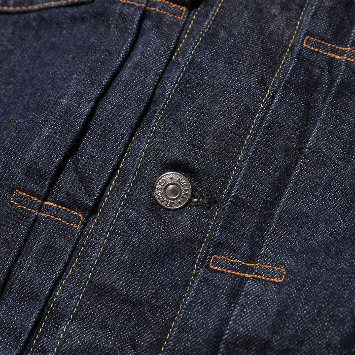 JELADO 55 Denim Jacket (55 Denim Jacket) 406XX Big Size [JP94406DD]