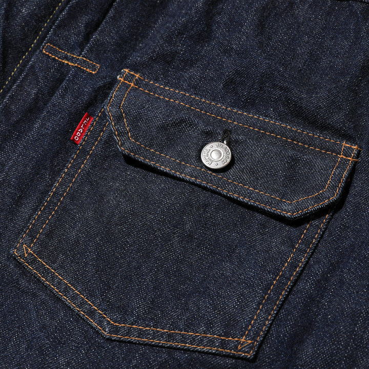 JELADO 55 Denim Jacket (55 Denim Jacket) 406XX Big Size [JP94406DD]