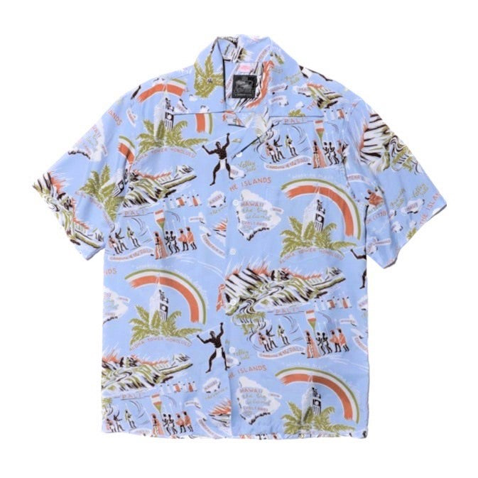 Kona Bay Hawaii Kamehameha Blue【BK-UA2103BL】