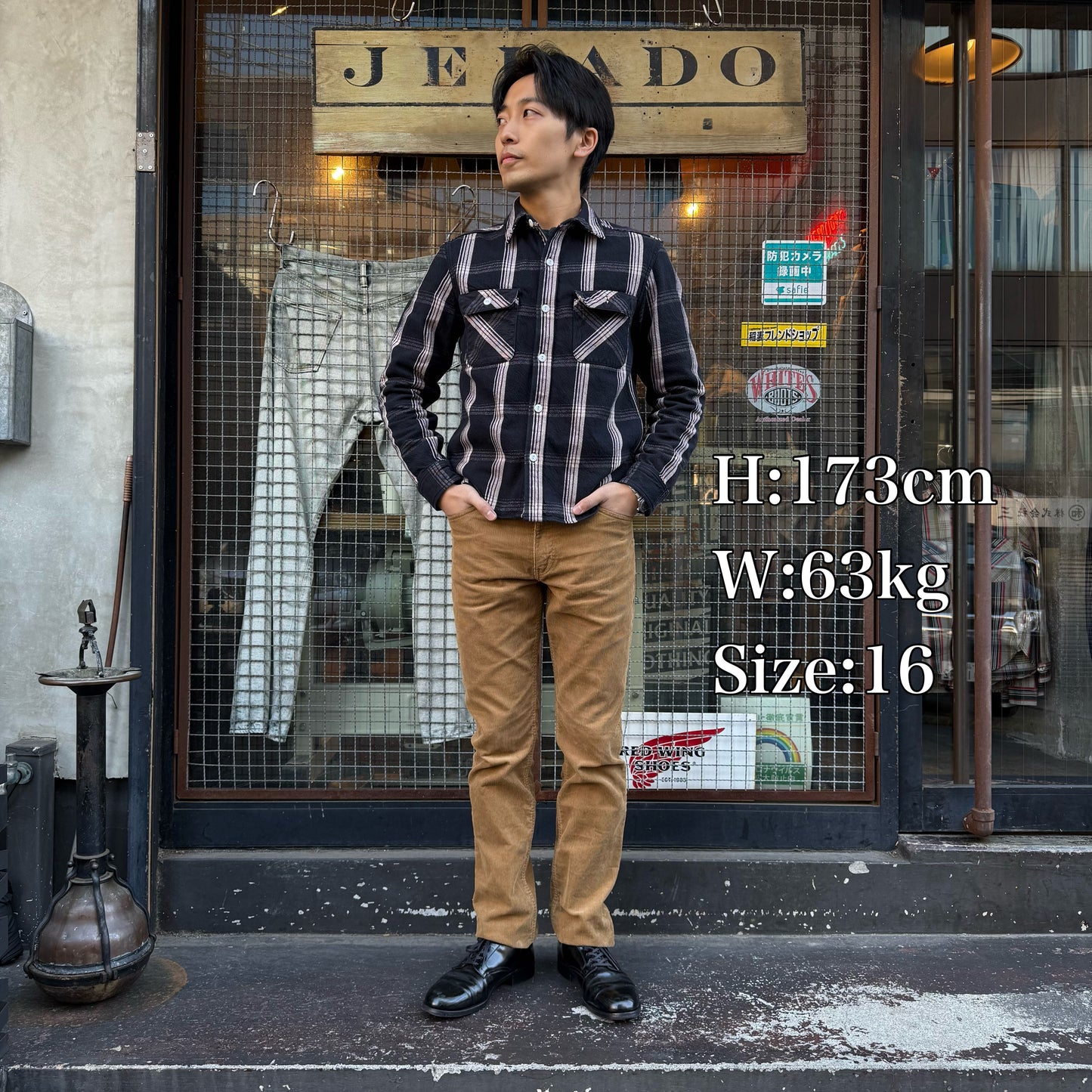 JELADO Union Worker Shirt Short Length【JP02125.JP02126】