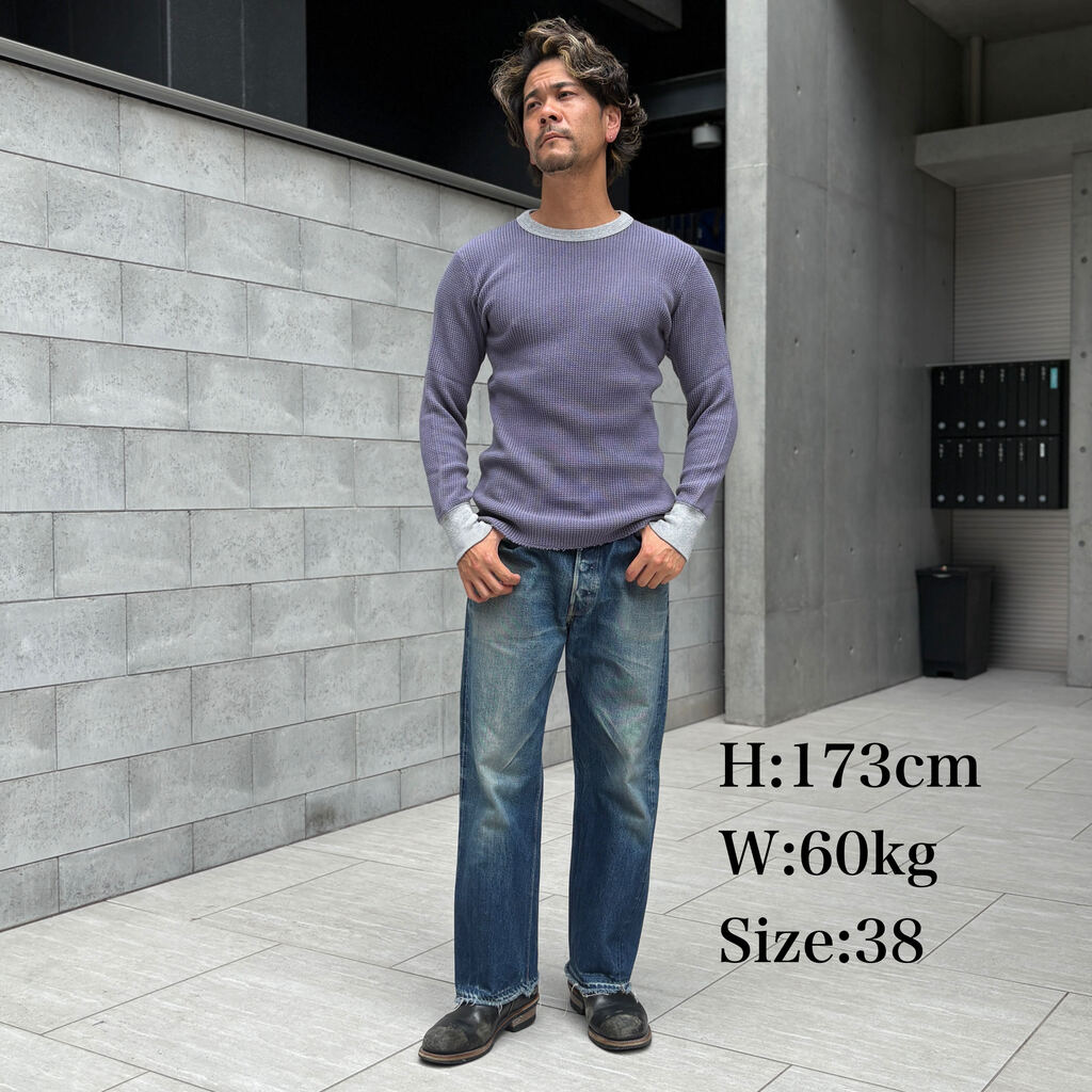 JELADO Mega Thermal Crew Neck 2tone【AB23210】