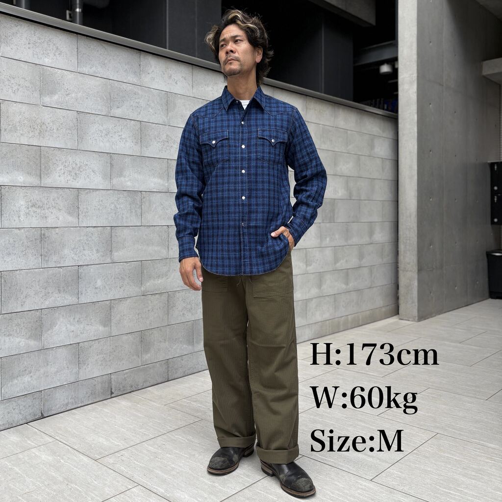 Vaquero Plaid Shirt 【JP23127】