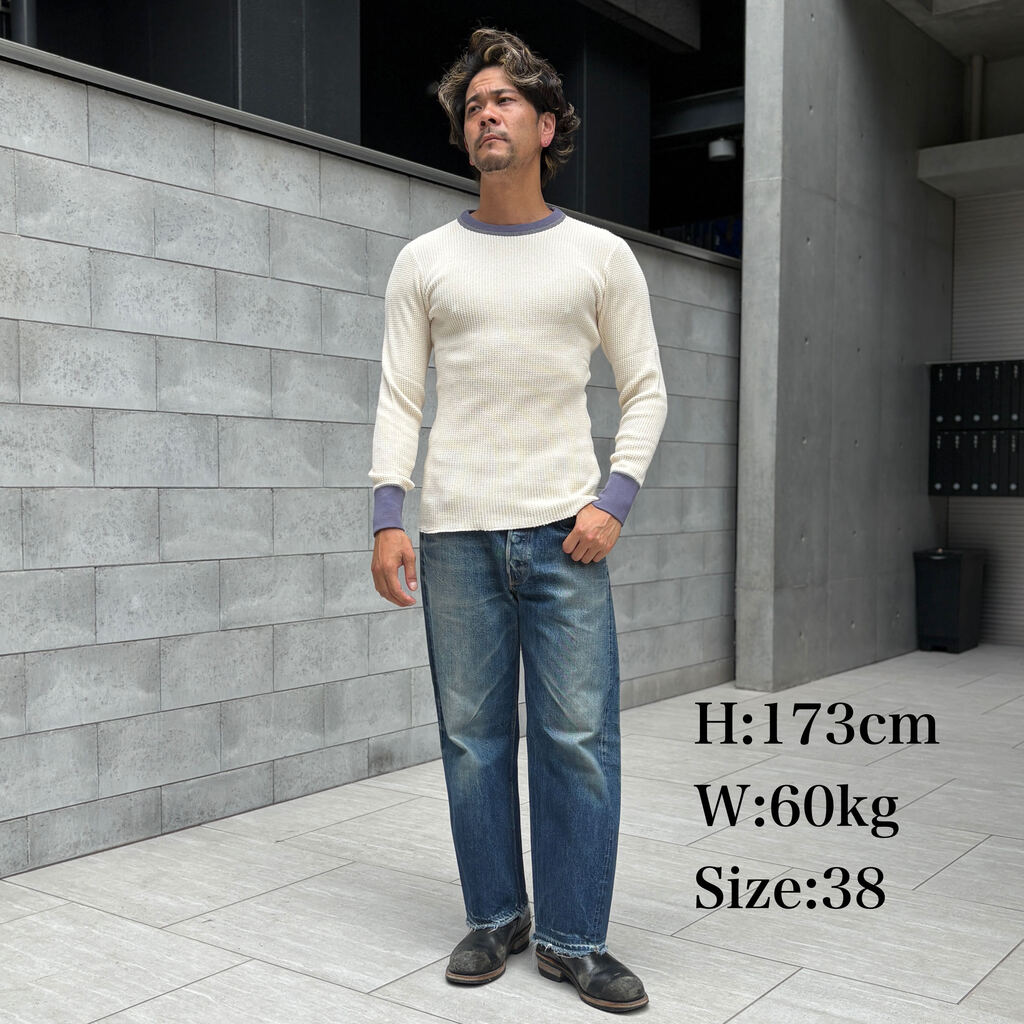 JELADO Mega Thermal Crew Neck 2tone【AB23210】
