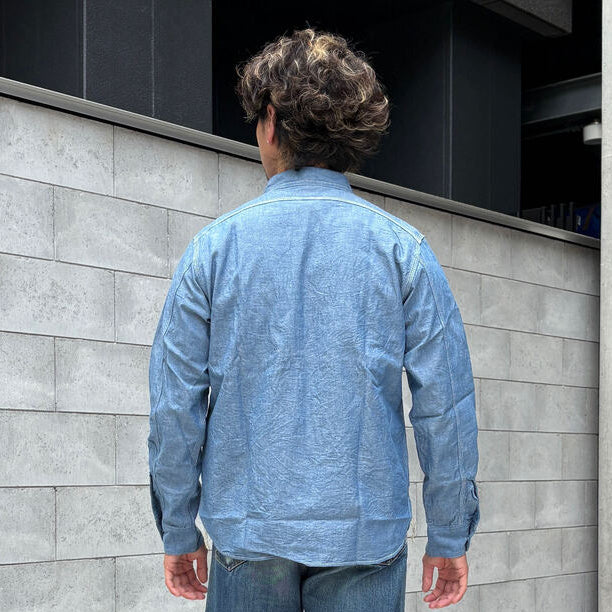 JELADO Smoker Shirt Indigo Chambray【JP94122】