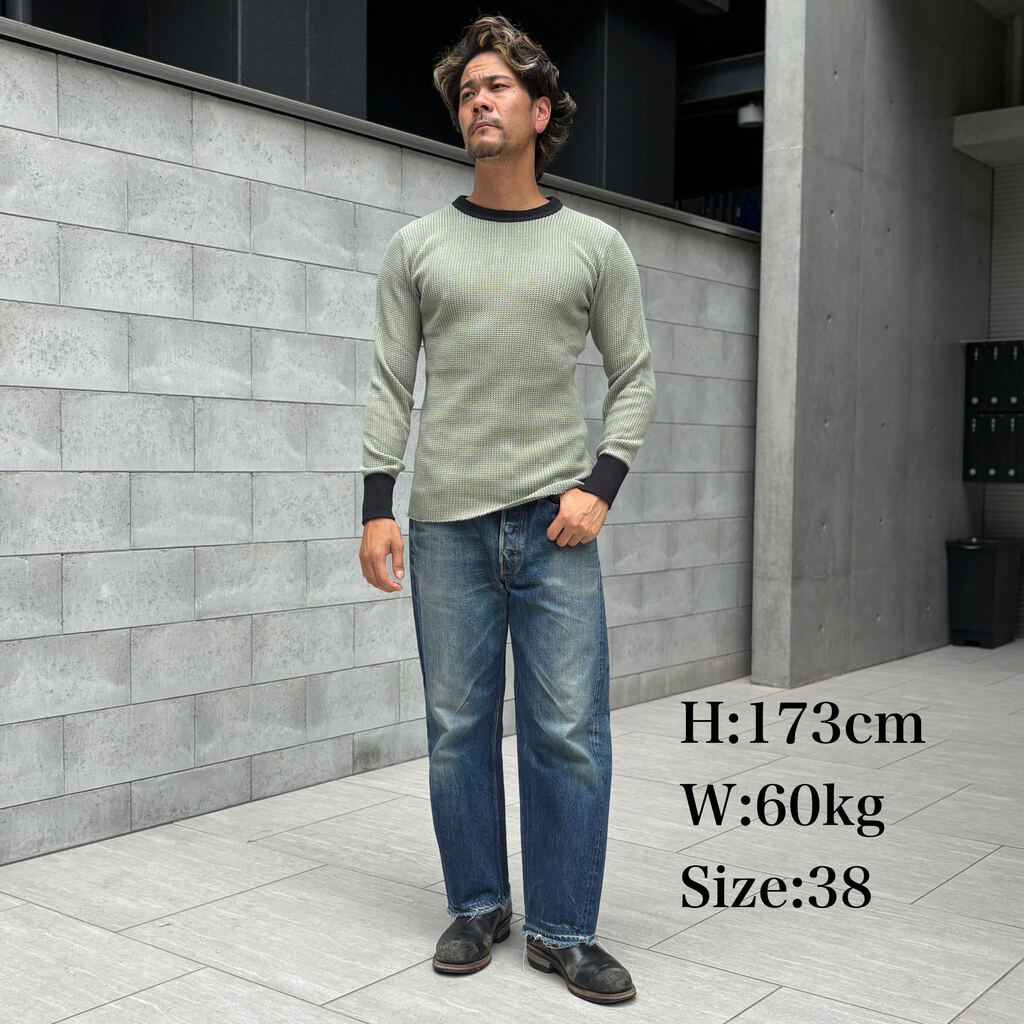 JELADO Mega Thermal Crew Neck 2tone【AB23210】