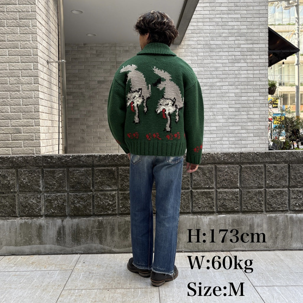 Cowichan Style Sweater WOLF【JP23806】