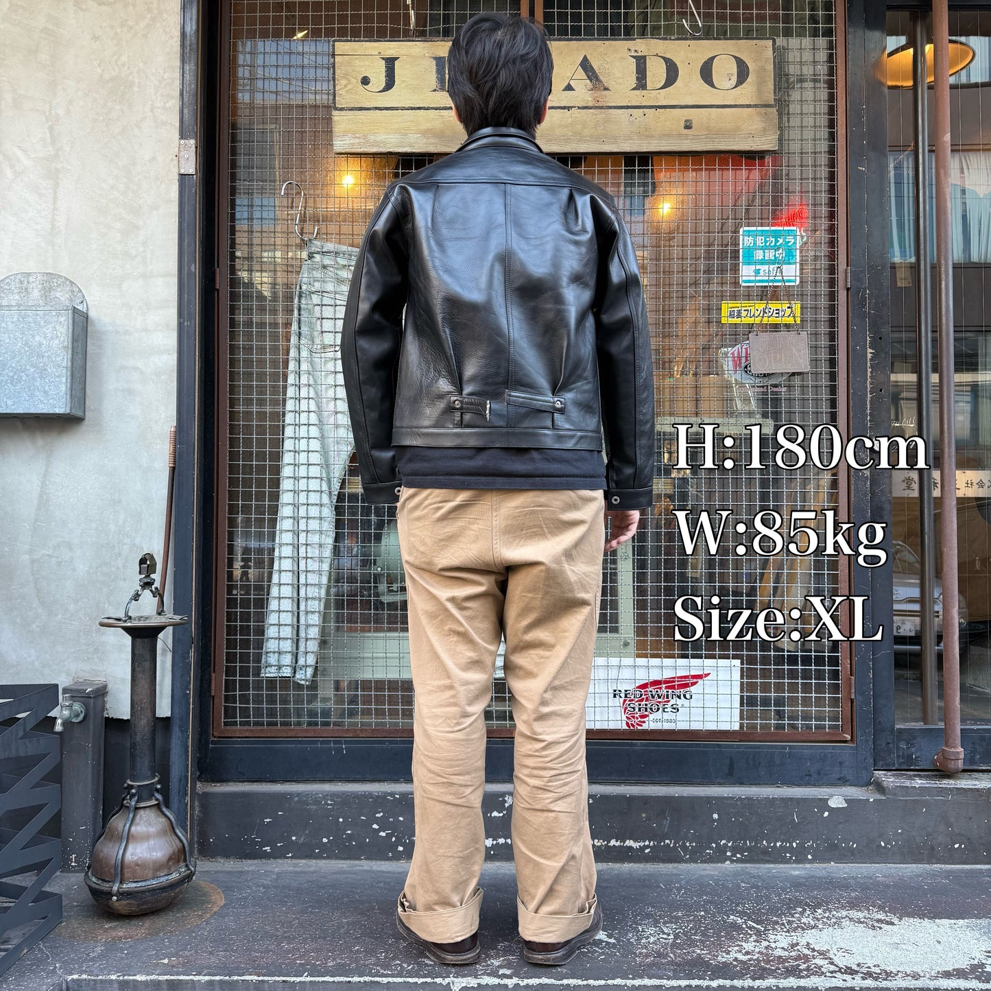 JELADO 44Leather Jacket(44レザージャケット) Horse hide Semi-aniline Finish【JP94409】