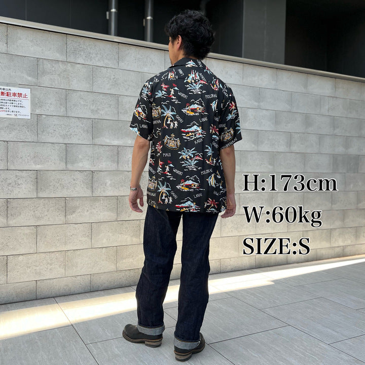 Kona Bay Hawaii 　Hawaiian Island Black【BK-UA2301】