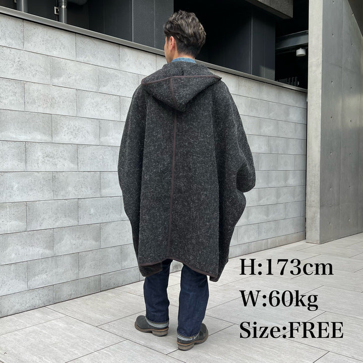 The 2 Monkeys Montagnard Poncho【TM12443】