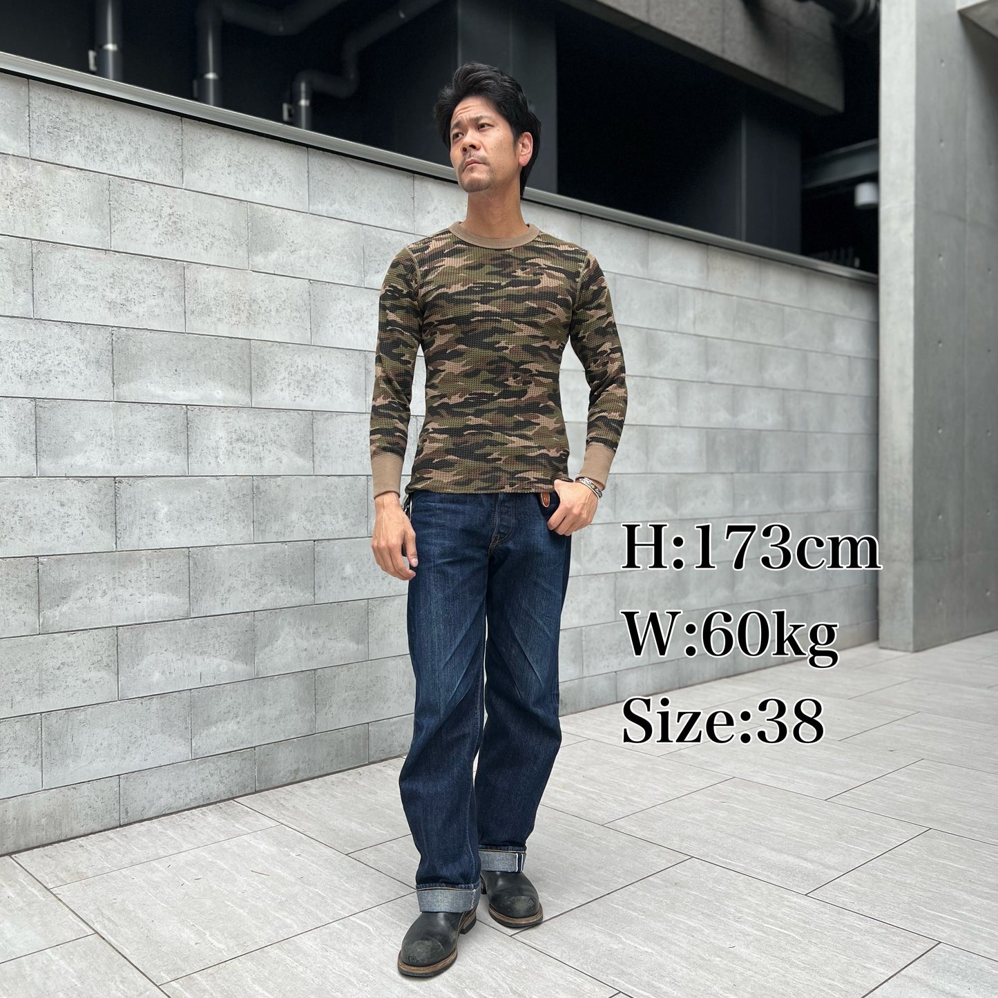 JELADO Mega Thermal Crew Neck 【AB94237】