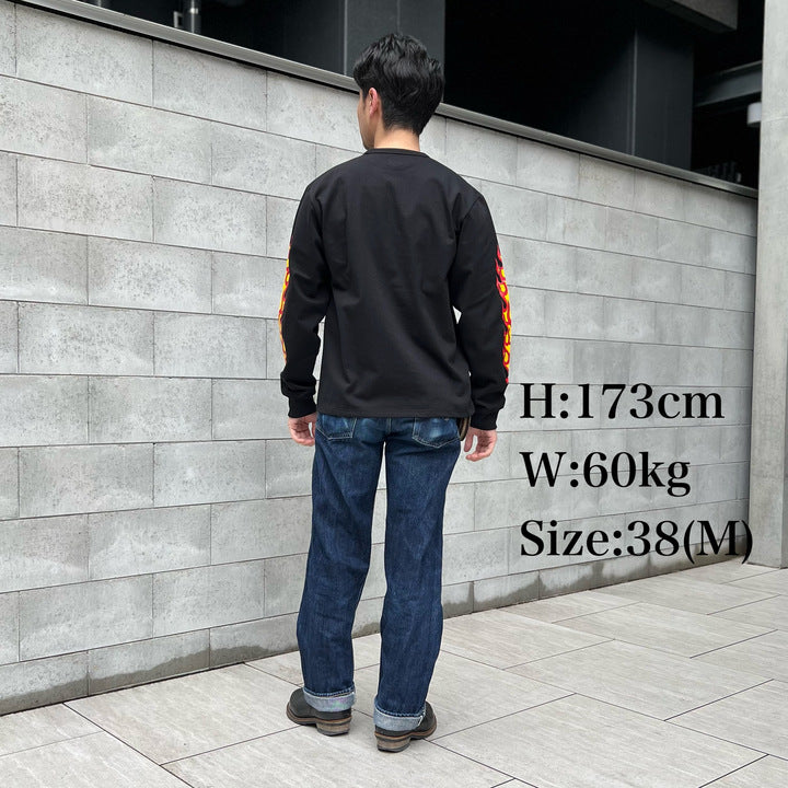 Flame Sleeve Tee【AB11207】