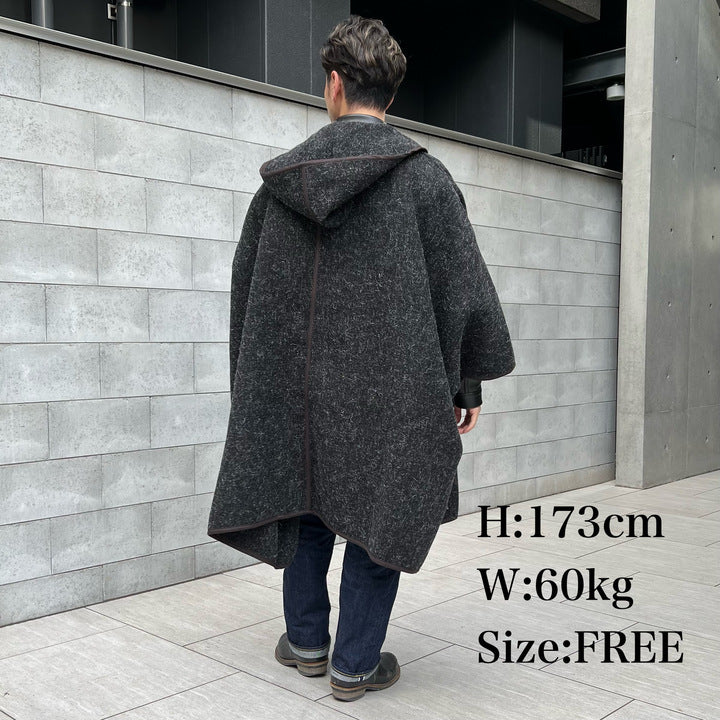 The 2 Monkeys Montagnard Poncho【TM12443】