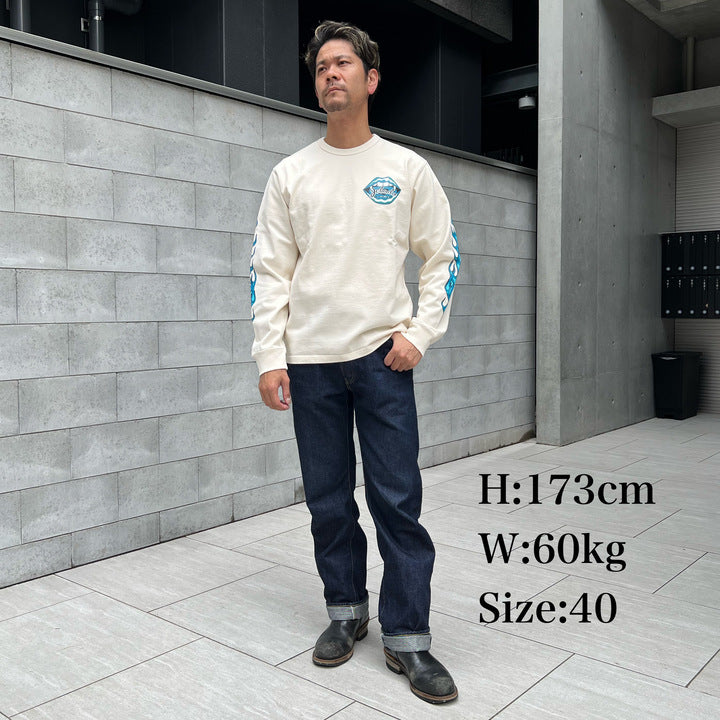 Flame Sleeve Tee【AB13233】