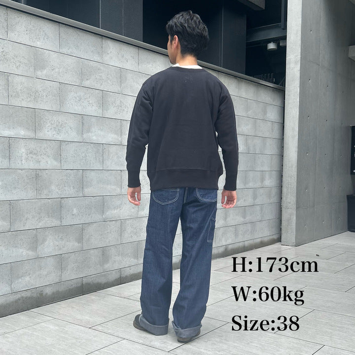 Warmup Reverse Weave Crew Neck Sweat【AB12241】