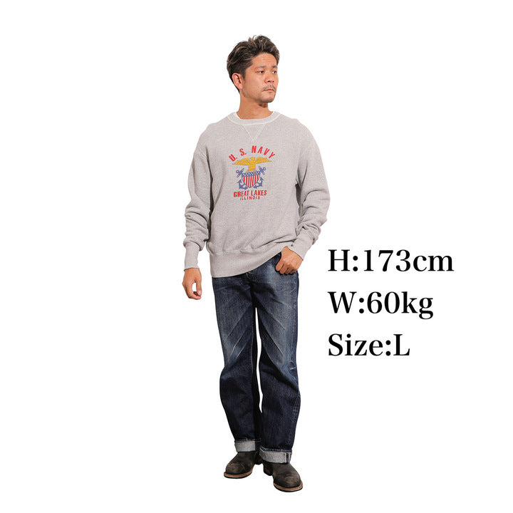 【Coming Soon】Brutal Fleece U.S.NAVY Print【AG21240】